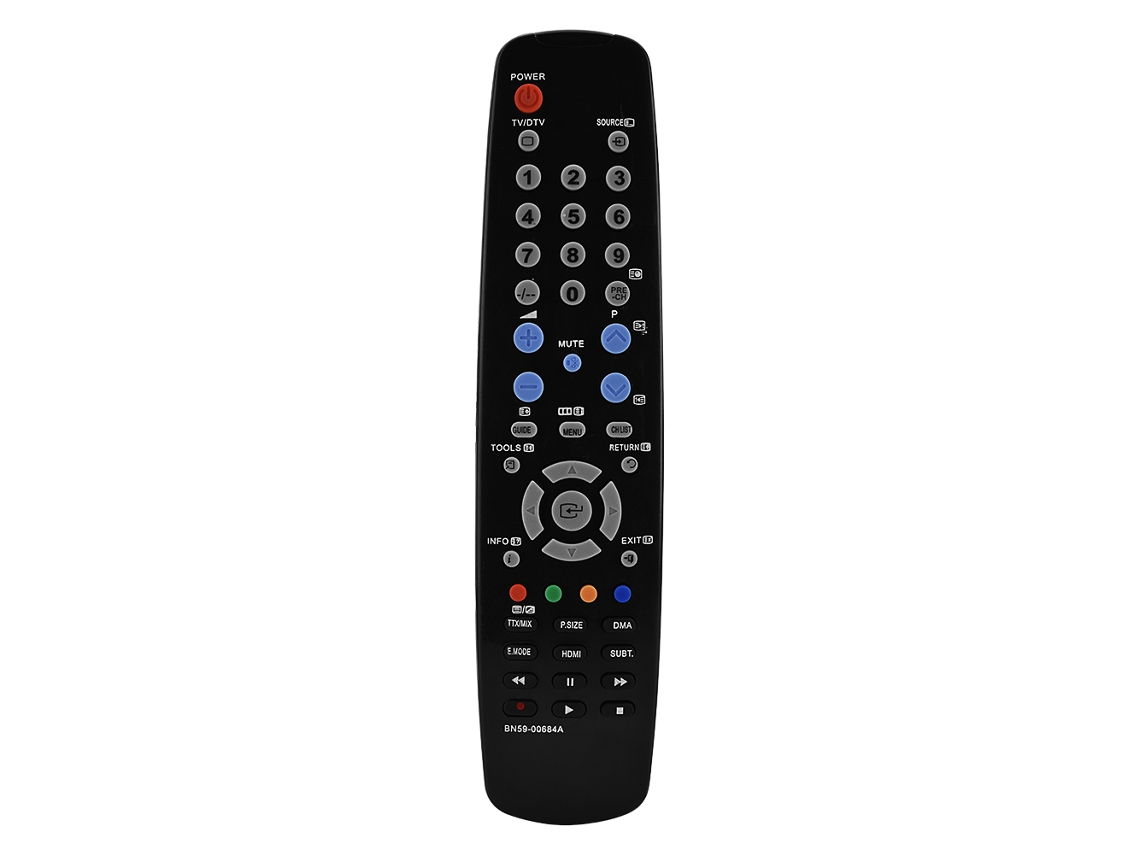 Controle Remoto Substituto Para Tv Inteligente Samsung Bn59-00684a Com Navegação E Acesso Direto A Canais