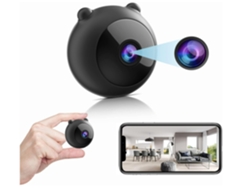 Mini cámara espía Cámara 1080P Cámara WiFi Cámara de niñera HD pequeña portátil con visión nocturna y detección de movimiento acceso IKIKSO