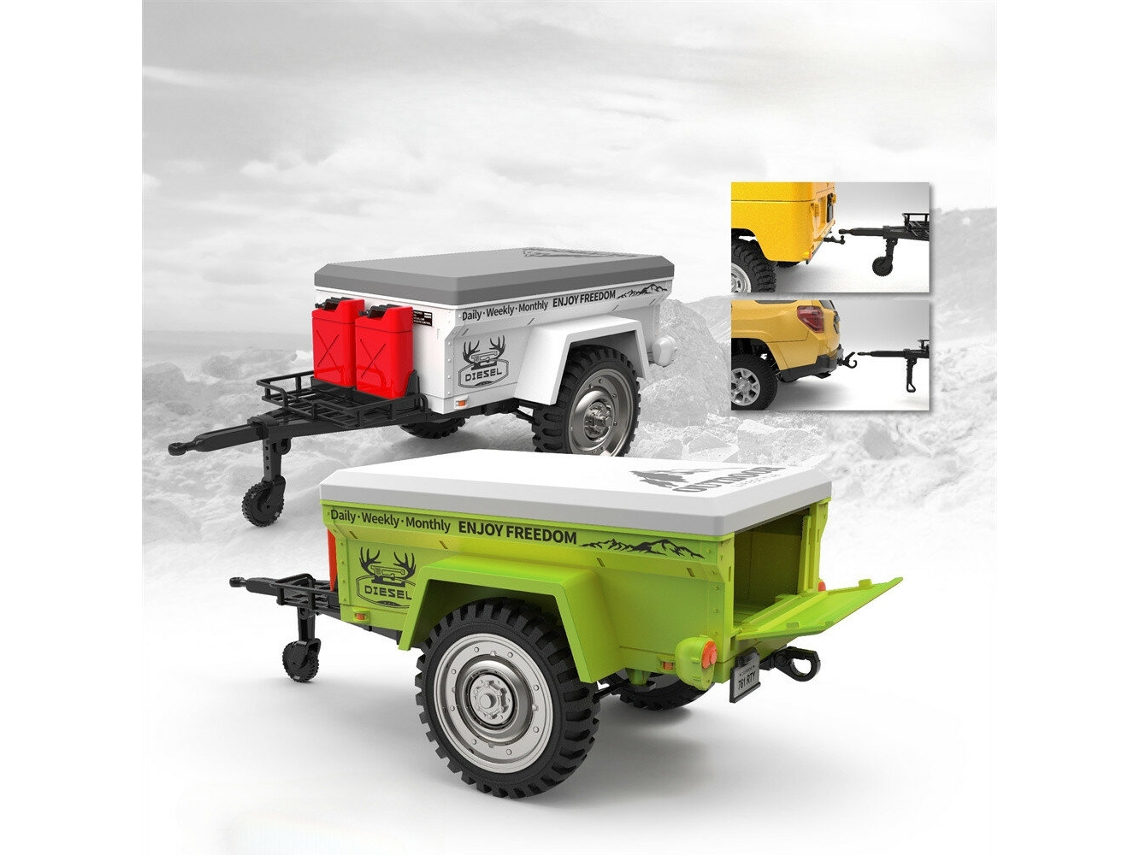 Greenhg Trasped Hg4-54 Trailer Accessories For Suzuki Jimny Hg4-53 1/16 Rc Cars Vehicles Models Parts