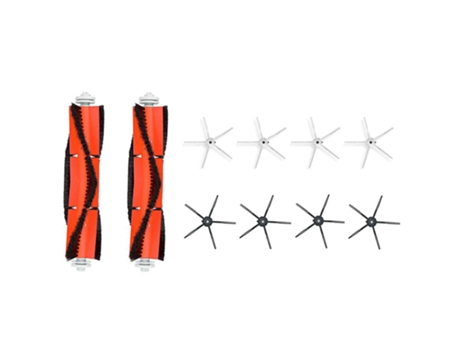 Aspiradora de cepillo principal con Cepillo Lateral lavable para Xiaomi Roborock Robot S50 S5 S51 S6 S60 E25 C10