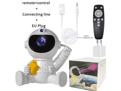 Proyector De Estrellas Galácticas Con 8 Efectos, Luz Nocturna Galáctica, Regalo Para Niños (con Mando A Distancia Y Enchufe Europeo).