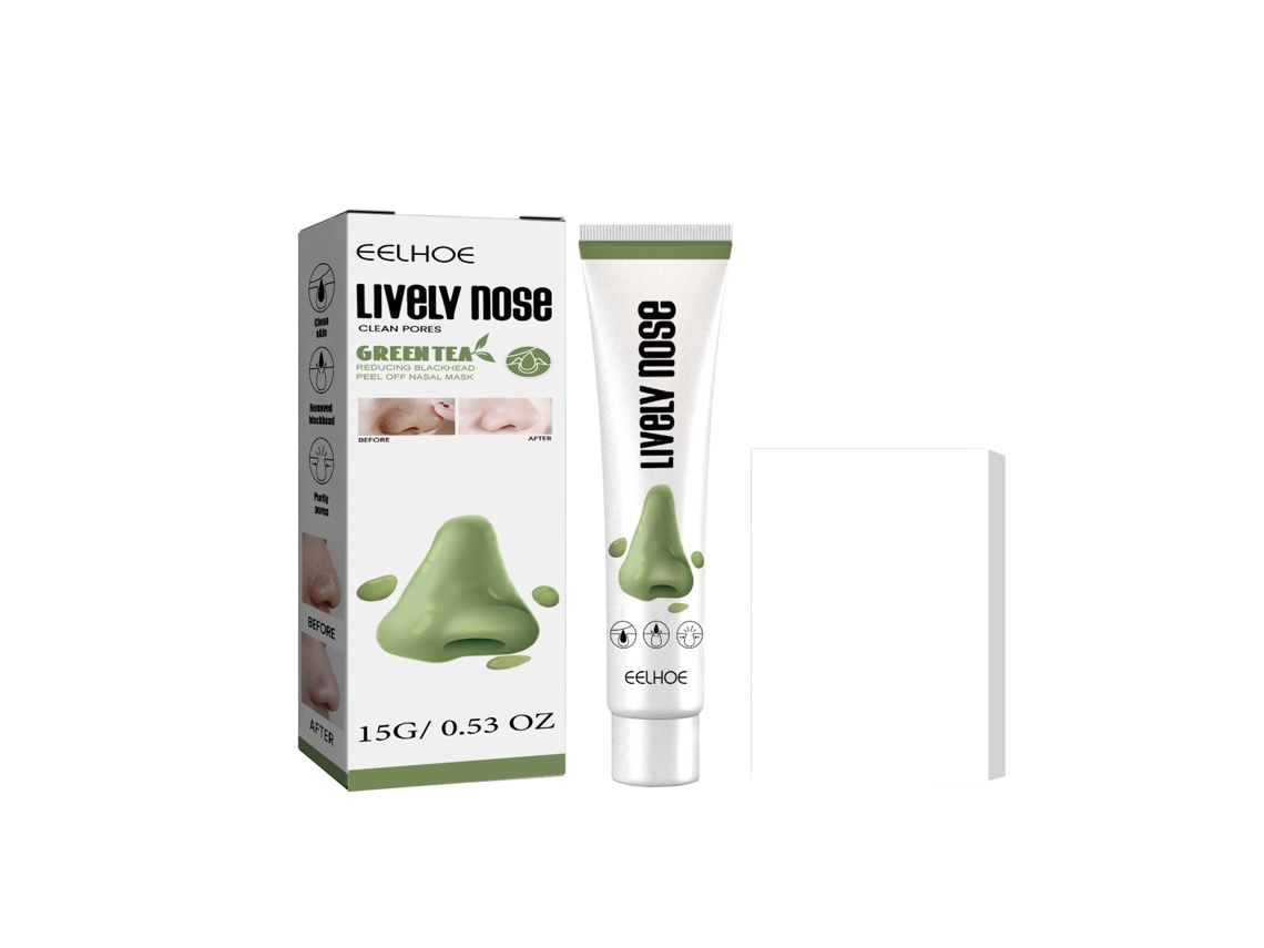 Mascarilla para eliminar puntos negros de la nariz y la piel.