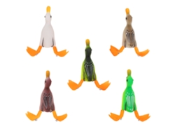 Isca Pato Flutuante Topwater Bass 5pcs