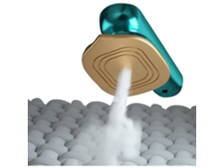 Plancha de microvapor profesional Mini máquina de planchar a vapor portátil 2 en 1 vaporizador de ropa de viaje profesional A110