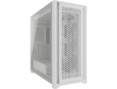 Caja Semitorre ATX CORSAIR 5000D (Blanco - Midi-Tower)