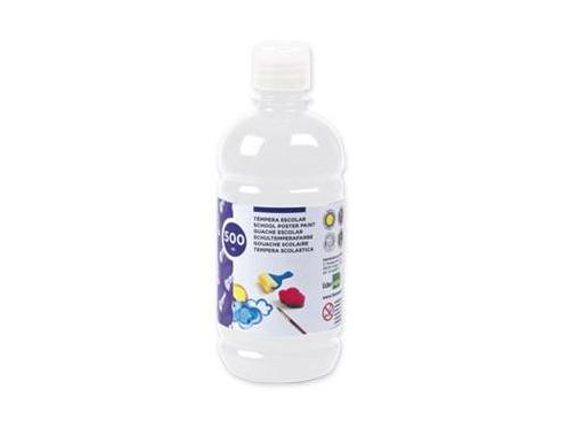 Guache Escolar Liderpapel 500 Ml Blanco