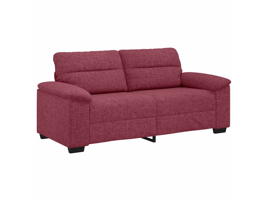 Maison Exclusive - Sofá De 2 Plazas Color Rojo Vino, 180x81x84 Cm, De Tela