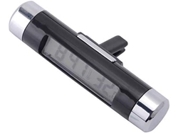Reloj digital para coche, reloj electrónico, pantalla de temperatura ajustable, Nicecee