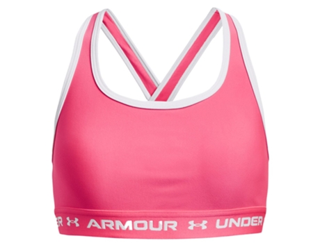 Top Suporte de Niña para Fitness UNDER ARMOUR Superior Crossback Solid Rosa (8 años)