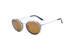 Montura De Gafas Hombre Vuarnet Vl18080002-sunclip (gris - Acero Inoxidable - 145 Mm - Ø 54 Mm)