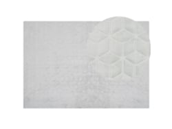 Alfombra BELIANI Thatta de Poliéster Gris 160x230
