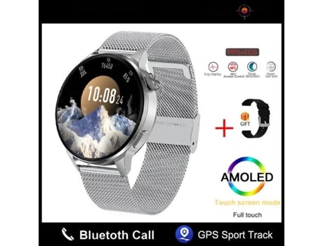 Relojes inteligentes para mujer y hombre, reloj inteligente con llamada Bluetooth, deporte, GPS, movimiento, seguimiento, frecuencia, ECG, NFC, rel...