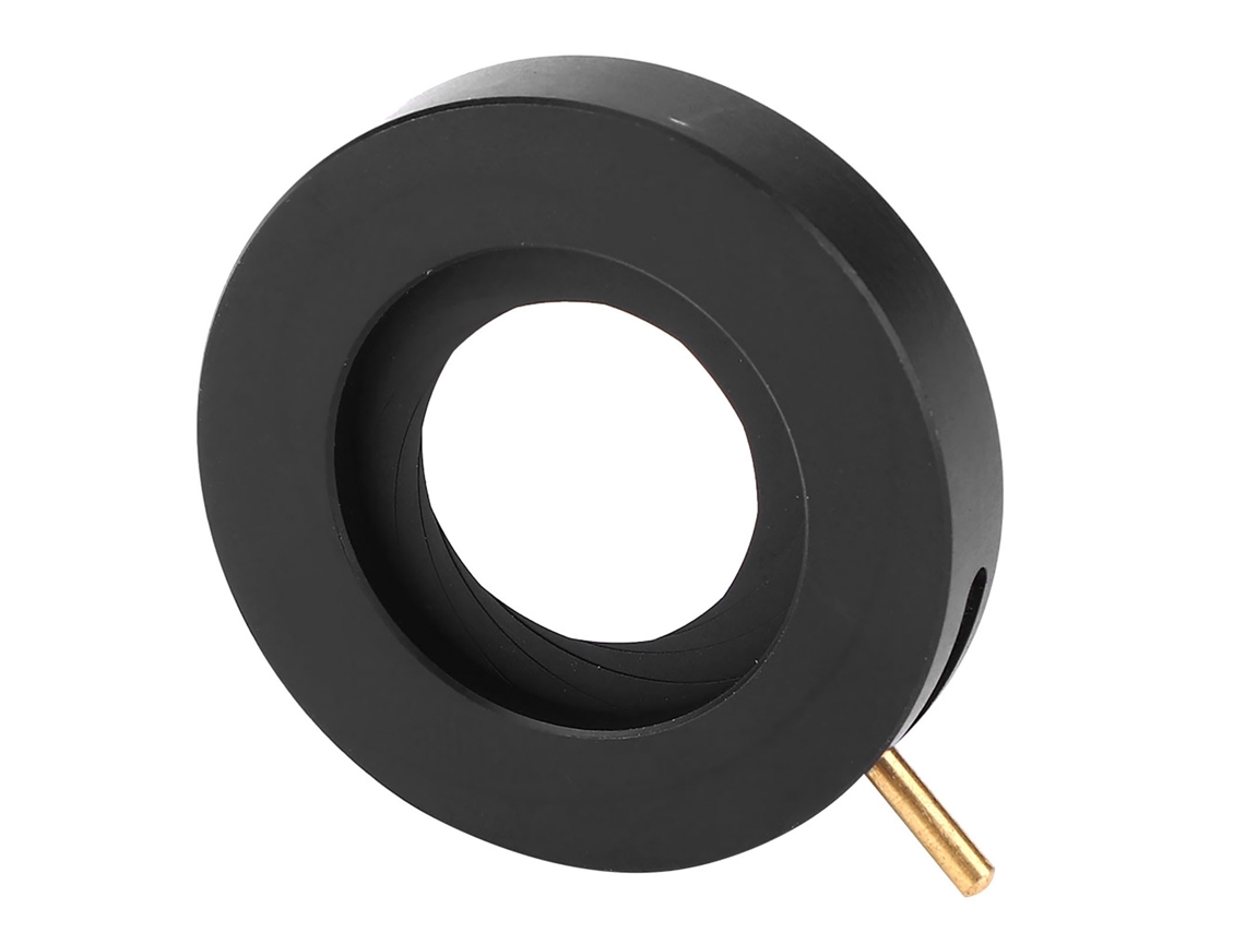TRUYUETY Diafragma Óptico Ajustable para Microscopio Adaptador de Iris Lente