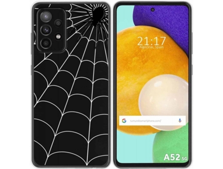 Carcasa Samsung Galaxy A52 / A52 5G / A52s 5G TUMUNDOSMARTPHONE Araña Multicolor