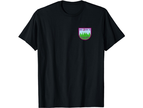 T-Shirt Unisex TEESTONE Barbie Dollhouse Logo negro (S)