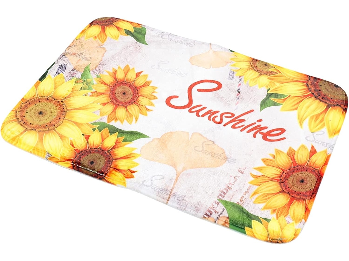 2 Pièces Tapis De Tournesol Cremaillere Crémaillère Salón De Cuellorse Lavables Sous, Cuelloche Anti