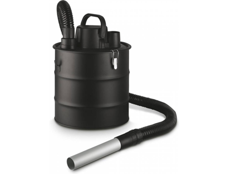 Aspirador de Cenizas WORGRIP Metal Negro (1200W - Capacidad: 20L)