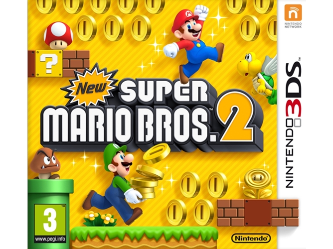 Juego Nintendo 3DS New Super Mario Bros 2