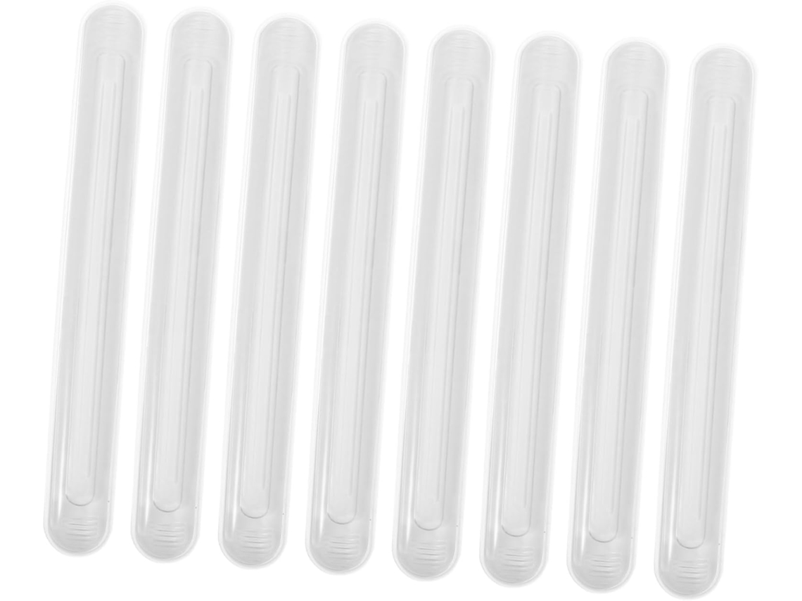 Juego de 8 tiras protectoras transparentes para parabrisas.
