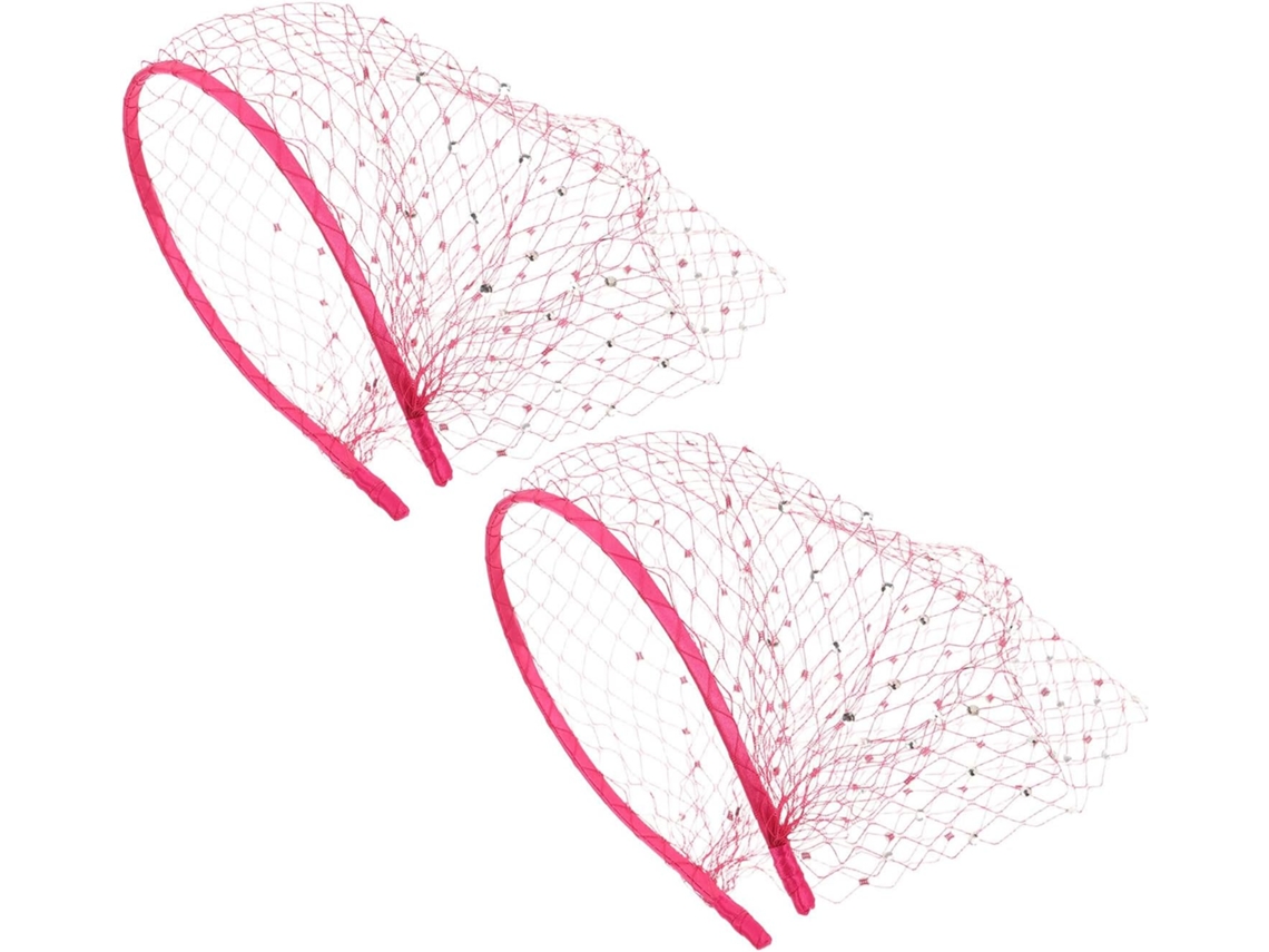 Voile Con Bandeau De Mariée Orné De Strass Bandeau, Voile Para Mariage Tea Party Déguisement Acc...