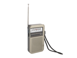 Radio Portátil Miniatura Fm Am Sw Con Conector Para Auriculares De 3,5 Mm Para Uso En Interiores Y Exteriores En Caso De Emergencia.