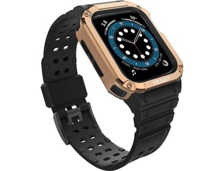 Funda Apple Watch Series 7/6/5/4/3/2/Se (41/40/38 mm) LMOBILE (Negro)