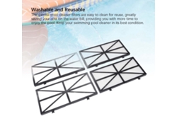 4 filtros de repuesto para el robot limpiafondos Dolphin 9991425-r4