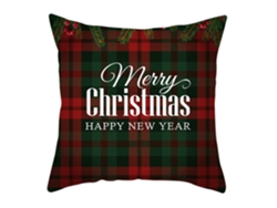 Serie de Funda Decorativa de Almohada Dibujos Animados de Navidad