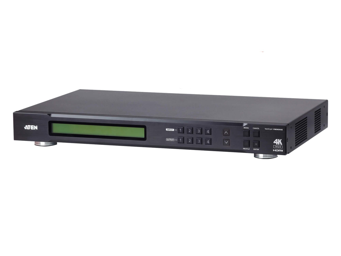 Videocámara ATEN VM0404HB-AT-G (Negro)