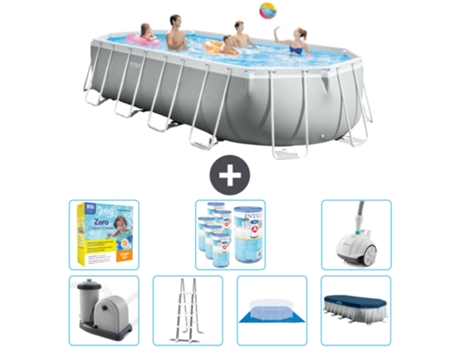 Piscina Tubular INTEX 26798GN-CB51 (18202 L - 305x122cm)