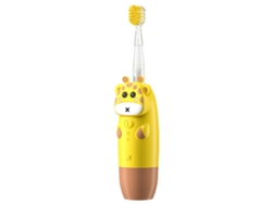 Cepillo de dientes eléctrico infantil resistente al agua (amarillo) RNEMITERY