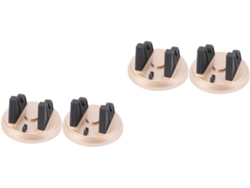 Conjunto De 2 Suportes De Silicone Para Celular Para Carro Com Rotação De 360 Graus