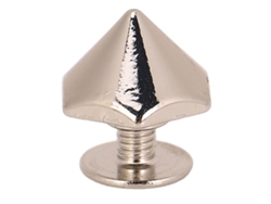 20 Remaches Hexagonales Piramidales De Aleación De Zinc De 12 Mm Para Reparación De Cinturones De Cuero Con Tornillos Ph.
