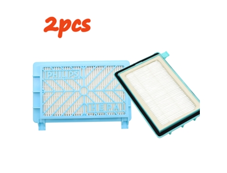 Filtro Hepa de 2 piezas para filtro de limpieza de aspiradora Philips para Philips Fc8613 Fc8408 Fc8614 Fc8716 Fc8732 Fc8720 Fc8919 Etc.