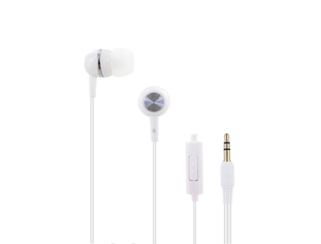 Auriculares estéreo con cable y micrófono Schneider