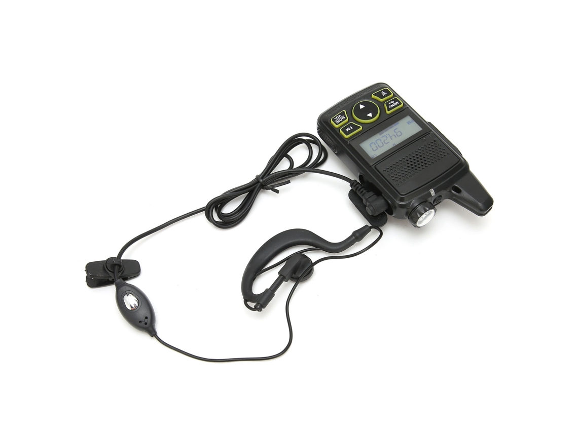 Mini Walkie-talkie Portátil Recargable Ultradelgado Con Altavoz Y Linterna.