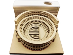 Calendario Recordatorio 3d 2026, Mini De Escritorio Con Hojas Desprendibles, Con Para Seguimiento