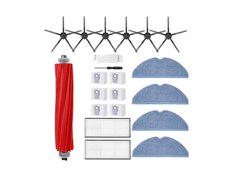 Acessórios de Aspirador Kit para polvo S7 Pro Ultra/S7 Maxv Ultra Cepillo principal Filtro Hepa Bolsa lateral para polvo