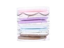 8 Piezas/conjunto De Puff De Maquillaje En Colores Mixtos Para Base, Bb Cream Y Air Cushion Vante