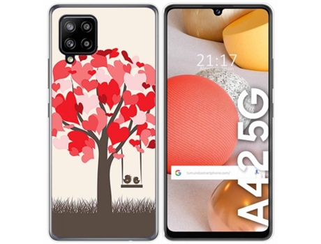 Carcasa Samsung Galaxy A42 5G TUMUNDOSMARTPHONE Dibujos Multicolor