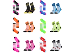 Calcetines Deportivos Cortos Unisex Antideslizantes De Compresión Y Transpirables Para Ciclismo, Correr, Senderismo Y Otoño.