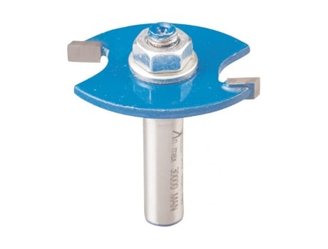 Fresa Ranuras 2 Mm Carburo Tungsteno Vástago Cónico 8Mm KWB