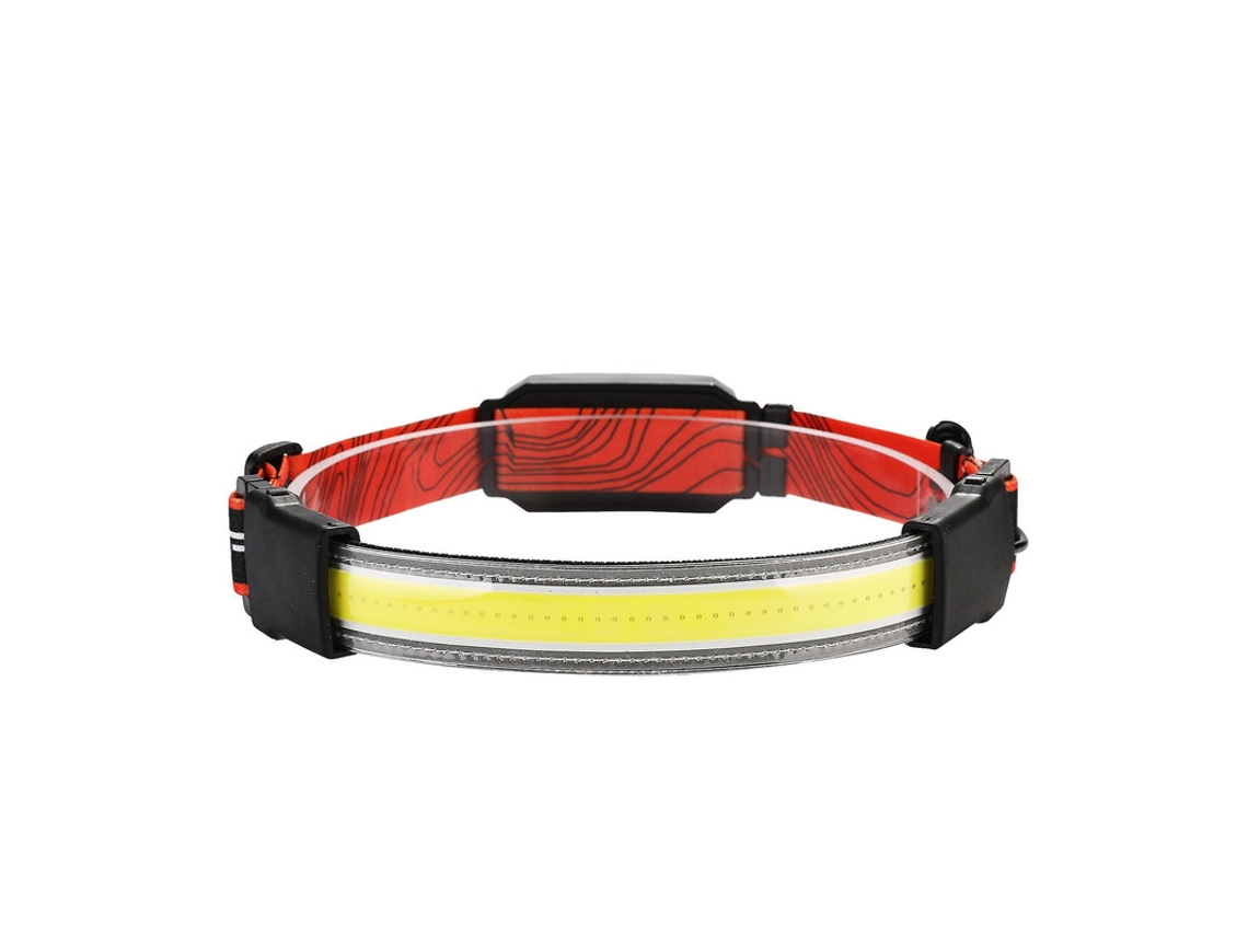 Linterna Frontal Led Brillante, Linterna Frontal Impermeable Liviana Para Caminar, Correr, Pescar, Acampar (negro)