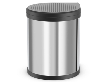Papelera de armario Compact-Box tamaño M 15L acero inox HAILO 3555-101