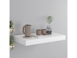 Estante de pared colgante 40x23x3,8 cm MDF blanco Dkd Home Decor