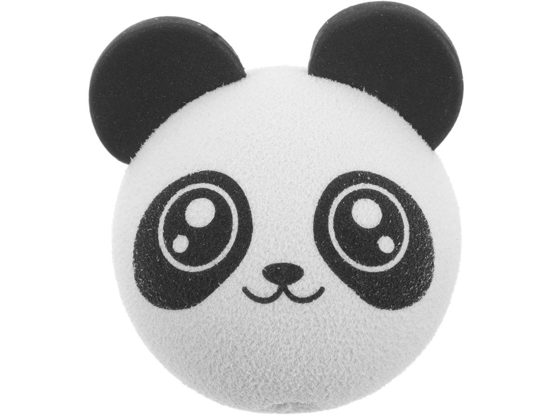 Bola De Antena De Panda De Eva Con Ojos Expresivos, Accesorio Para Coche Anti-
