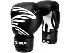Guante de Boxeo ZEBRA Filly (Negro - 6 OZ)