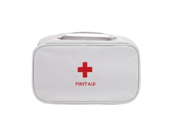 Mochila de primeros auxilios para viajes, acampadas, deportes, emergencias, supervivencia y rescate (gris)