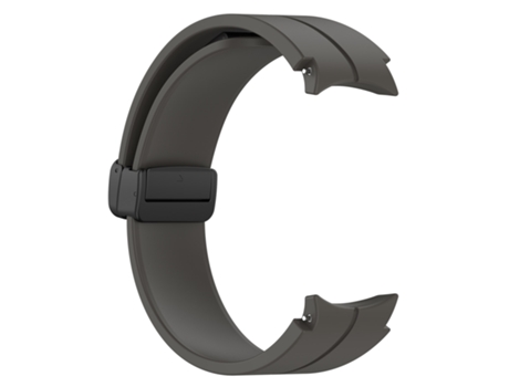 Pulseira de silicone 20 mm para Samsung Galaxy Watch 5/4 Gris