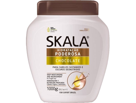 Crema para el Pelo SKALA Tratamiento potente humectante chocolate (1kg)